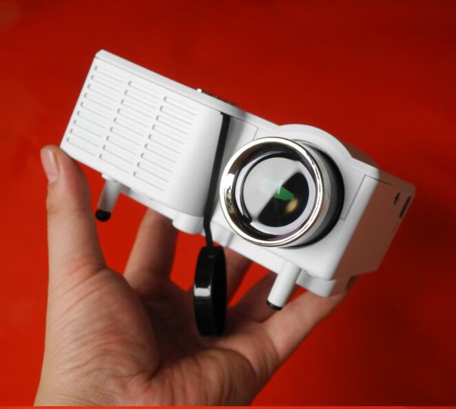 New Portable Mini LED Projector UC28+ mobile projector home HD Movie TV Cinema Theater
