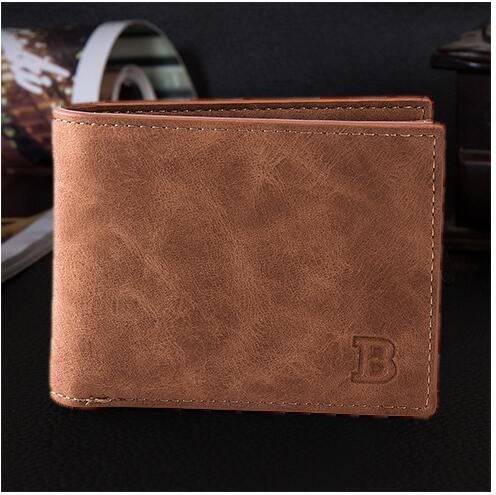 JC Wallets Men Wallets Simple Short Leather PU Wallet Business Casual Men women Wallet Bags men handbags