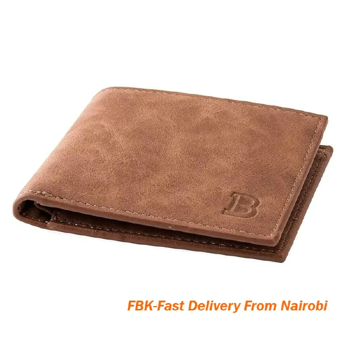 JC Wallets Men Wallets Simple Short Leather PU Wallet Business Casual Men women Wallet Bags men handbags