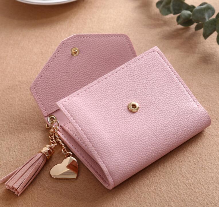 JC Short women wallets women multi-layer wallets lady purse and handbags PU handbag for women