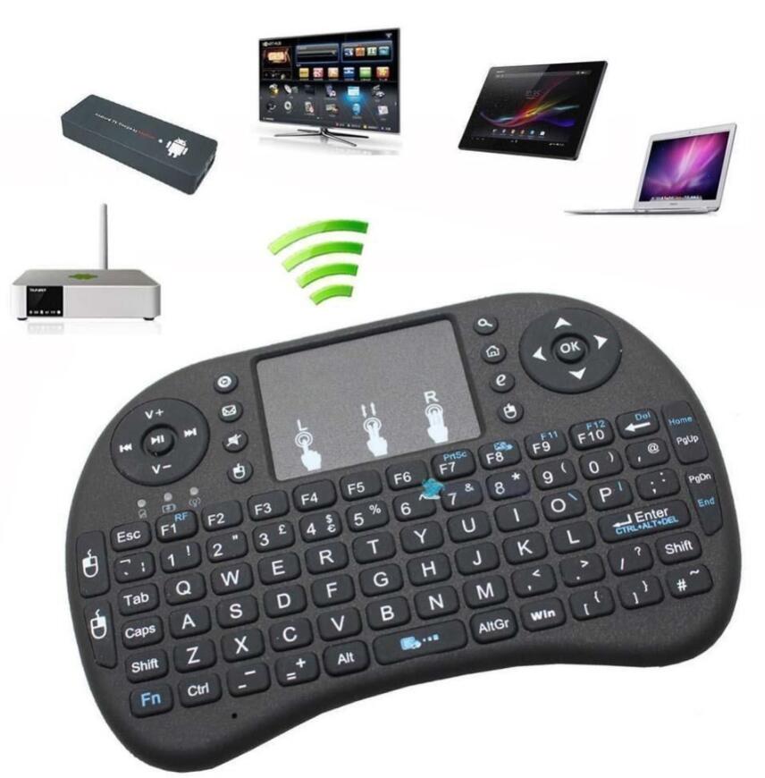 JC i8 USB Wireless Keyboards Touchpad Air Mouse bluetooth Play Game Remote Control For Smart TV Android TV BOX