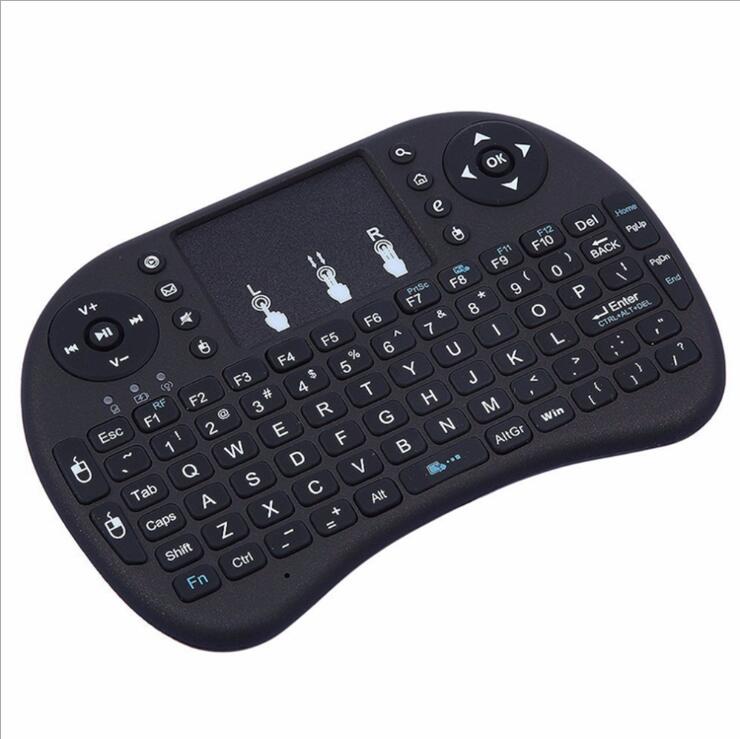 JC i8 USB Wireless Keyboards Touchpad Air Mouse bluetooth Play Game Remote Control For Smart TV Android TV BOX