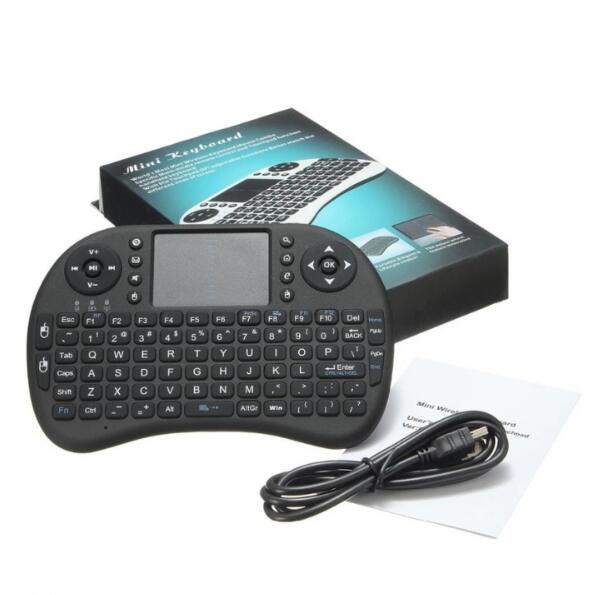 JC i8 USB Wireless Keyboards Touchpad Air Mouse bluetooth Play Game Remote Control For Smart TV Android TV BOX