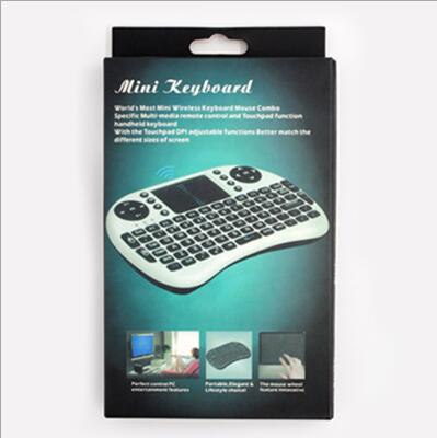 JC i8 USB Wireless Keyboards Touchpad Air Mouse bluetooth Play Game Remote Control For Smart TV Android TV BOX