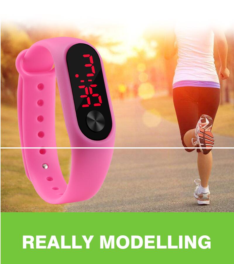 JC Brand Watches Hot LED Smartwatches Suit for Men and Women Universal Smart Wristwatch Bracelet