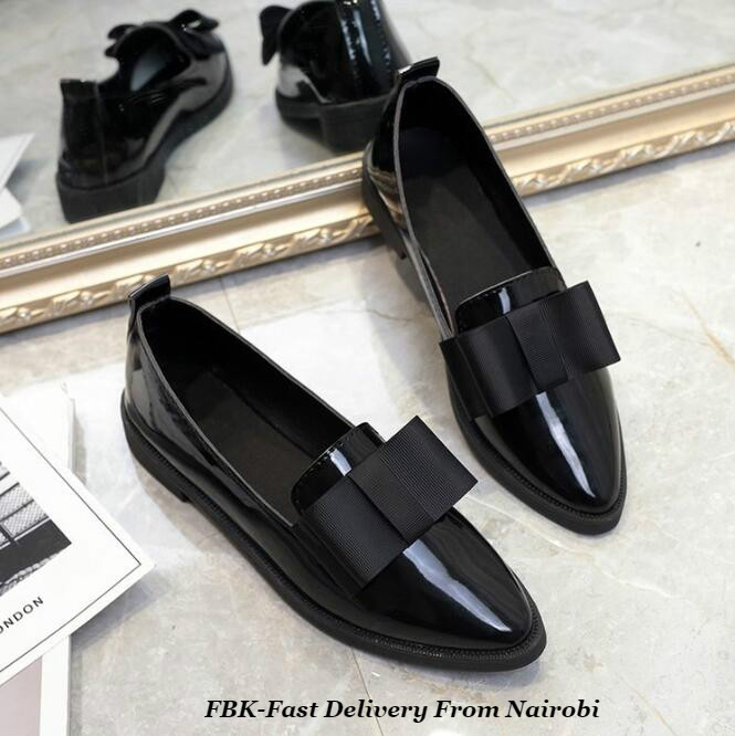 JC ladies flat women shoes patent leather shoes low heel women office casual shoes pumps fancy designer formal women light ladies