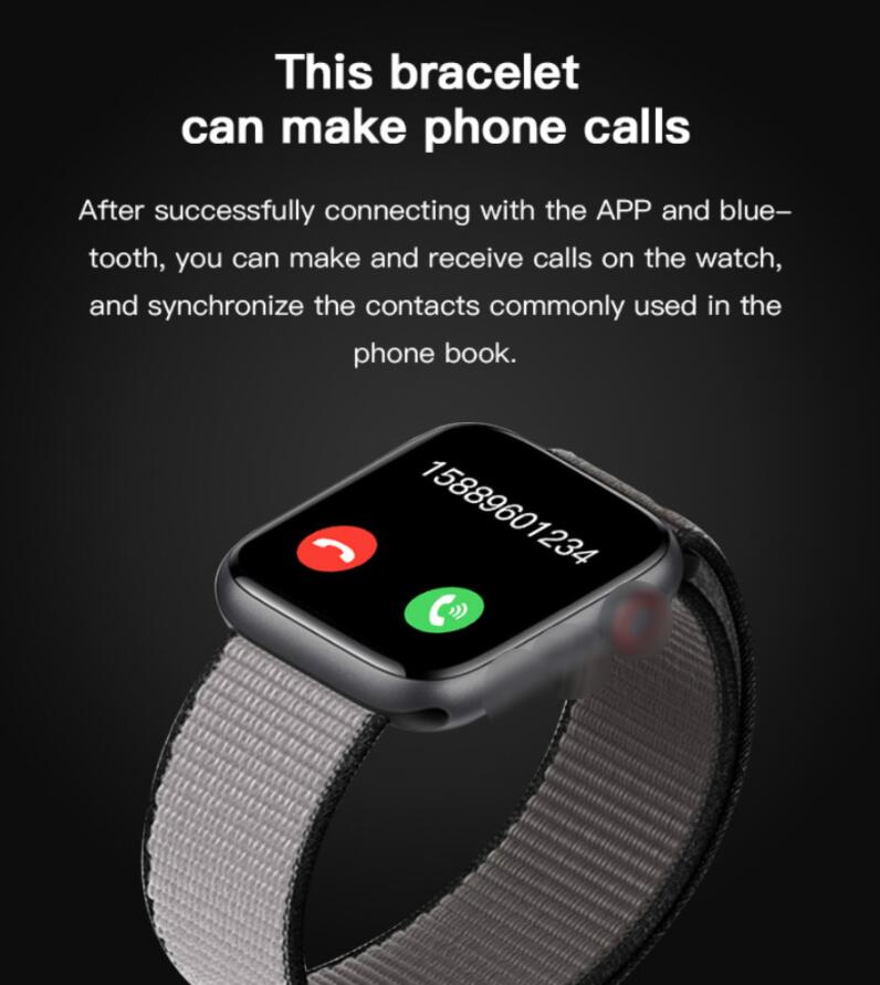 iWatch X7 Smart Watches Full Touch Bluetooth Call Wristwatch Phones SIM TF Card smartwatches