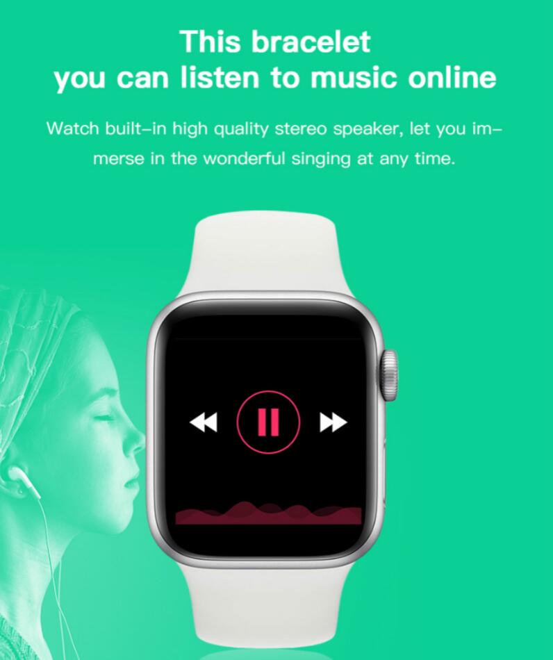 iWatch X7 Smart Watches Full Touch Bluetooth Call Wristwatch Phones SIM TF Card smartwatches