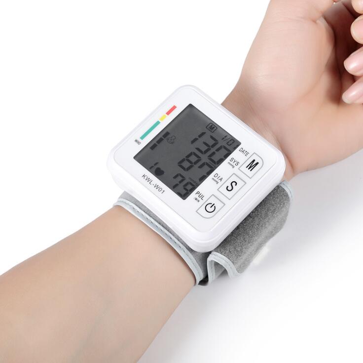 JC Digital Blood Pressure Monitor Sphygmomanometer Pulse Rate Heart Beat Rate Meter Health Care High-Quanlity digit bp monitor price electronic  machine household blood