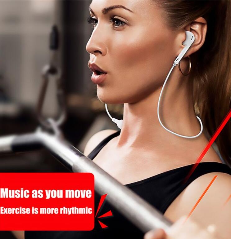 JC S6 Wireless earphones Bluetooth earphones sports Sport Mic Earbuds Bluetooth for Phones iphones samsung xiaomi huawei
