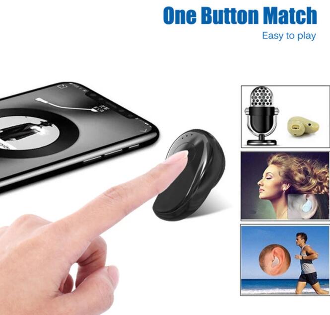 JC Mini S530 Wireless Bluetooth earphones color Stereo  Hands Free Sport Earbuds S530 Earpiece phones  Sports Cordless