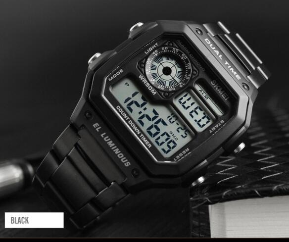 SKMEI 1335 men Smartwatches Top Brand LED smart Watches Men Military Sports LED wristwatch bracelet