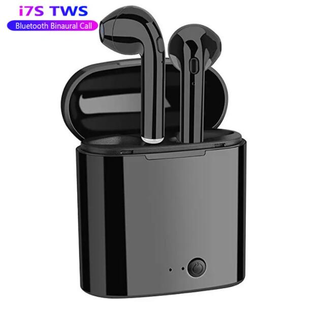 JC i7s Wireless Bluetooth earphone bluetooth earbuds Mini In-ear  bluetooth earpods Touch Control For smart Phones samsung huawei