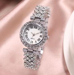 JC Top Brand Diamond women Watches for lady Fashion Watch Bracelet Jewelry
