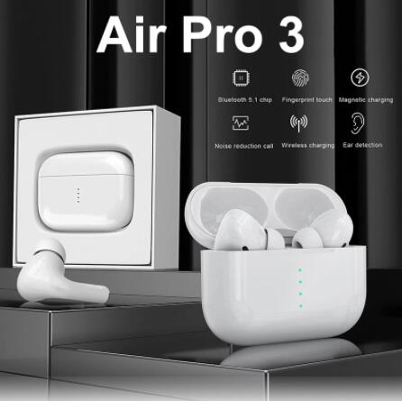 JC pro3 TWS Wireless Bluetooth Earphone Stereo Earbuds Bluetooth 5.0 in Ear EarPods for iPhone Android  With Charging Case Stereo Quality  Touch Control