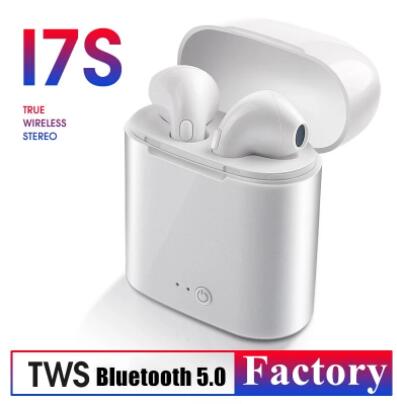 JC i7s Wireless Bluetooth earphone bluetooth earbuds Mini In-ear  bluetooth earpods Touch Control For smart Phones samsung huawei white