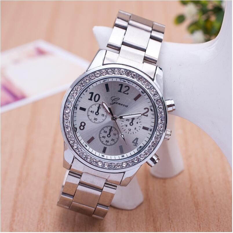 JC Geneva Women Watches For Lady Wrist Watch Ladies Watches Luxury Quartz Stainless Steel Band Casual Fashion