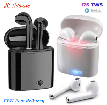 JC i7s Wireless Bluetooth earphone bluetooth earbuds Mini In-ear  bluetooth earpods Touch Control For smart Phones samsung huawei