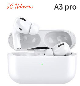 JC pro3 TWS Wireless Bluetooth Earphone Stereo Earbuds Bluetooth 5.0 in Ear EarPods for iPhone Android  With Charging Case Stereo Quality  Touch Control