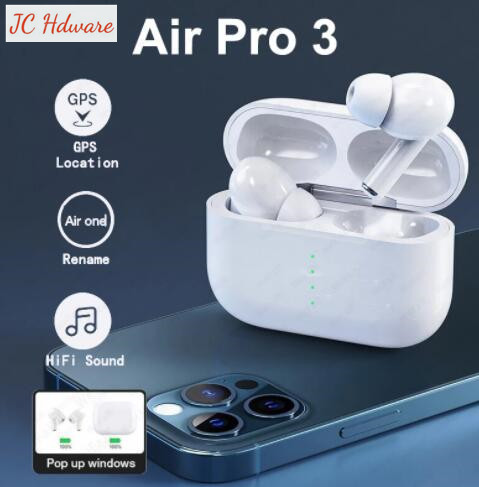 JC pro3 TWS Wireless Bluetooth Earphone Stereo Earbuds Bluetooth 5.0 in Ear EarPods for iPhone Android  With Charging Case Stereo Quality  Touch Control