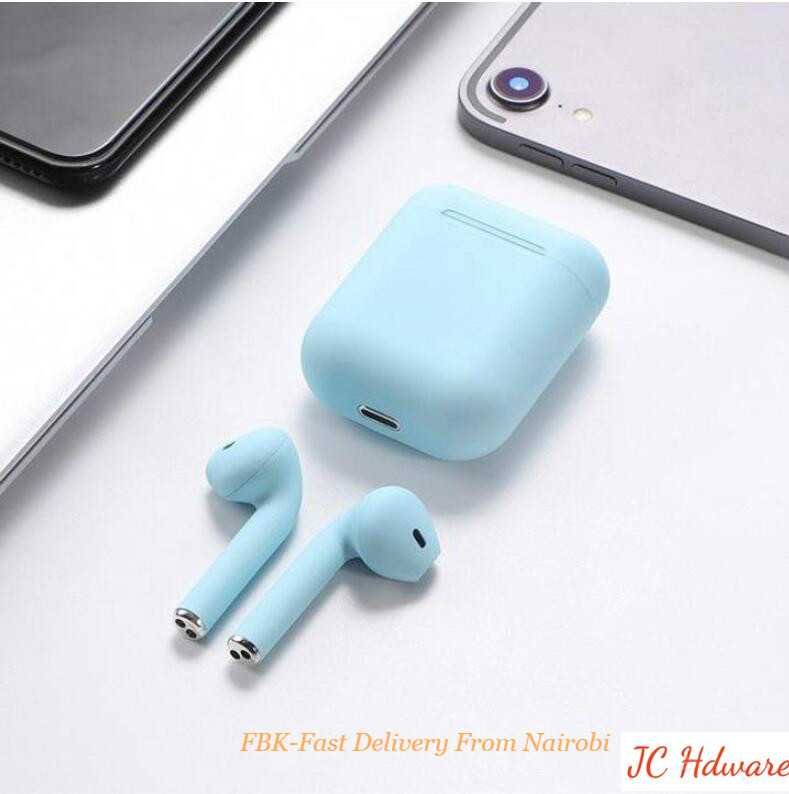 JC i12 TWS Macaronian wireless Bluetooth Earphone Wireless Popup earbuds in Ear earpods FOR  huawei xiaomi iphone