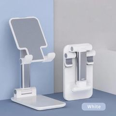 JC 2023 New  Phone Stand Holder Desktop Mobile Holder With Heavy Mount Portable Flexible Stand Lazy Phone Holder Cell White
