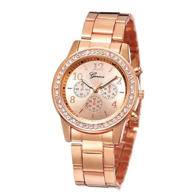 JC Geneva Women Watches For Lady Wrist Watch Ladies Watches Luxury Quartz Stainless Steel Band Casual Fashion