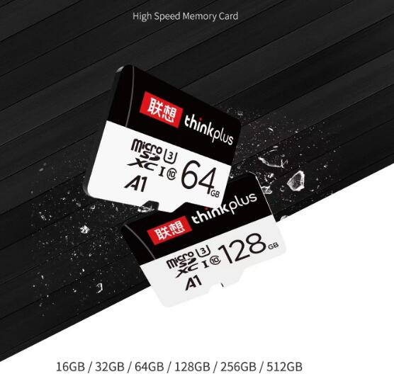 Official Original Lenovo Thinkplus Memory Cards 32GB 64GB Micro TF SD Card  100M/S Class10 SD Card for Phone Drone Camera