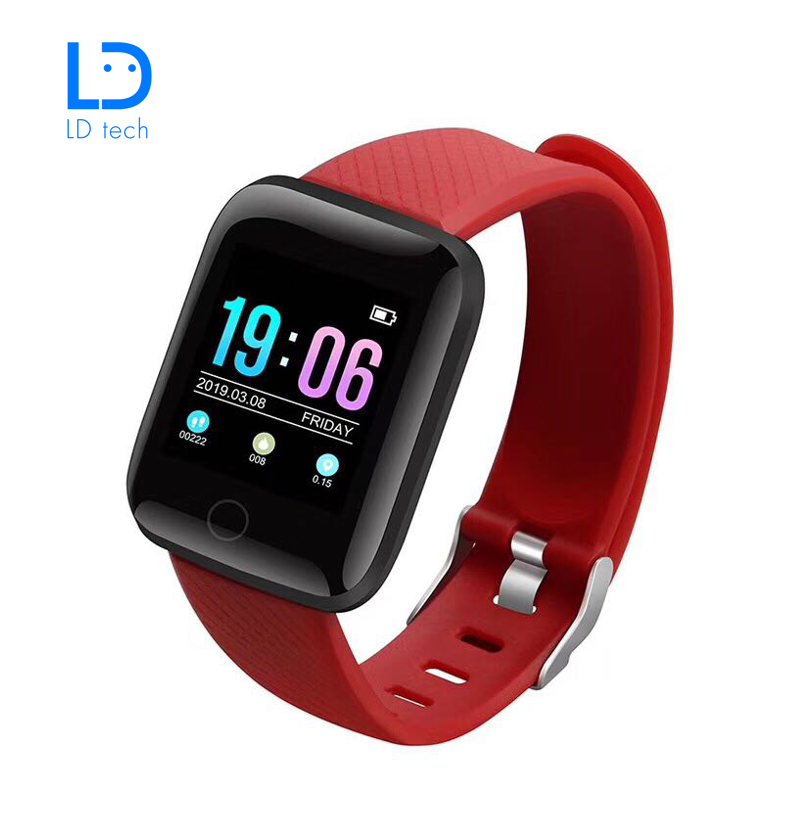 LD tech Smart Watches Blood Pressure Waterproof Fitness Tracker Watch Heart Rate Monitor Smart Band