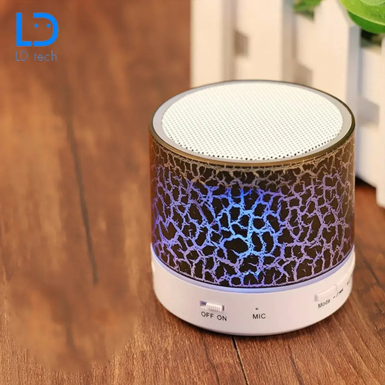 LD tech Wireless Portable Bluetooth Speaker USB FM Stereo Sound Speaker For Smart phone Computer