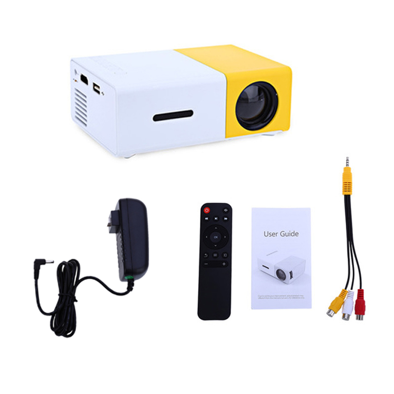 LD tech Mini LCD LED Projector 400-600LM 1080P Video Best Home Theatre