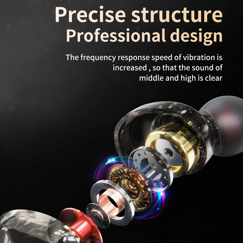 QKZ In-Ear Heavy Bass Music Wired Earphones Sport Earpiece With Mic For iPhone Samsung Phones