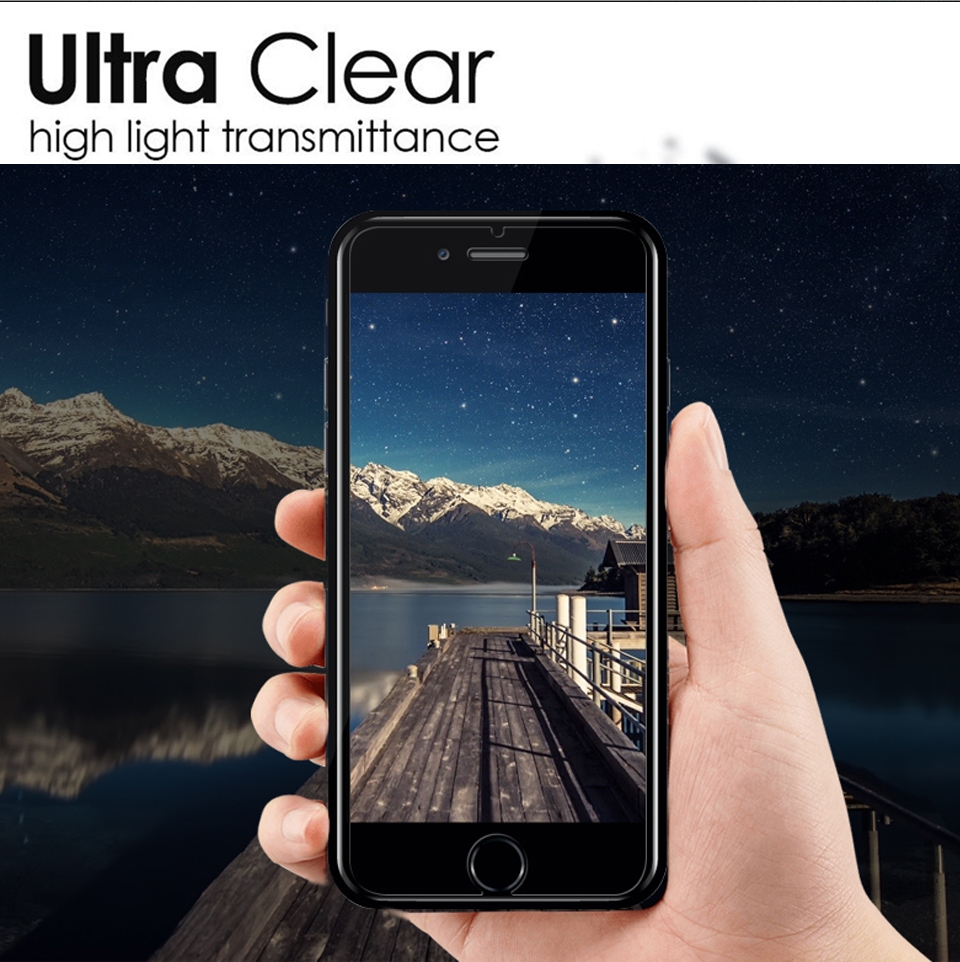 LD Tech Phone Protective Tempered Glass For iPhone 6 7 8 Plus Glass iPhone 5 Screen Protector Phones