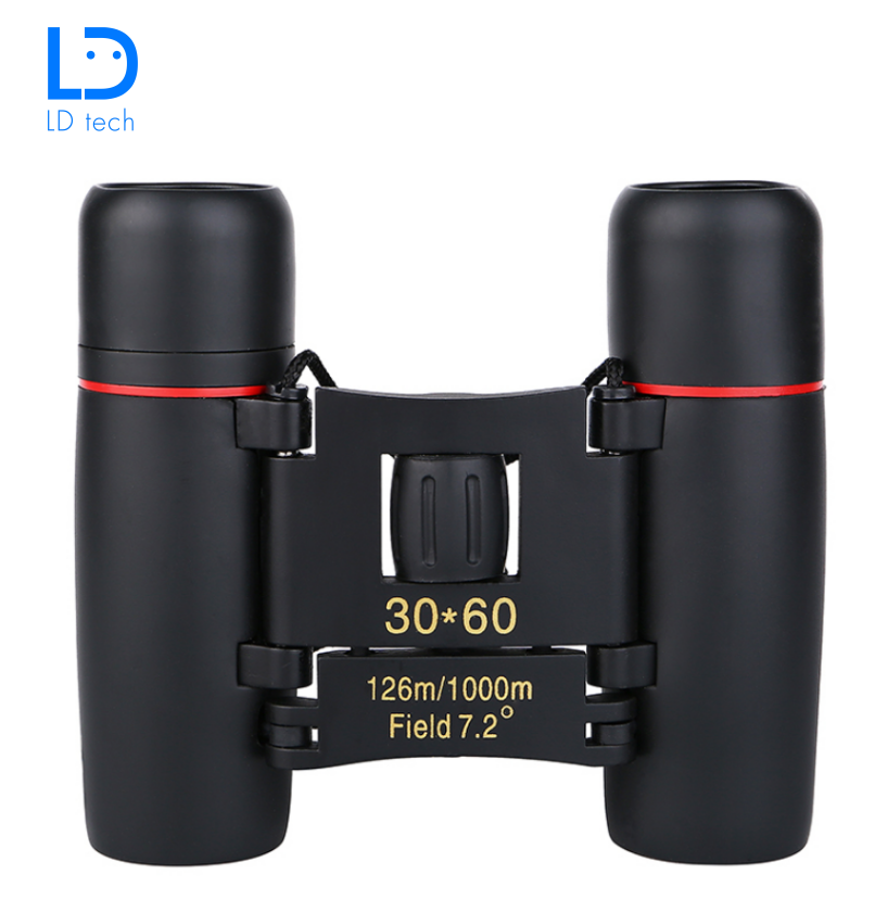 LD Tech Zoom Telescope 30x60 Folding Binoculars Light Night Vision For Outdoor Bird Watching Travel