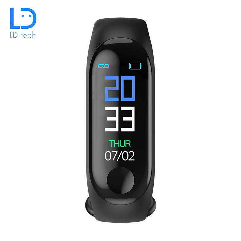 LD tech Sport Smart watch smart Band Bracelet M3 Monitor Waterproof Smart Wristbands fitness Tracker