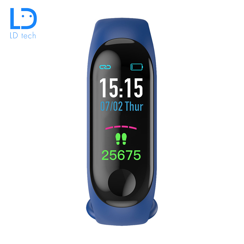 LD tech Sport Smart watch smart Band Bracelet M3 Monitor Waterproof Smart Wristbands fitness Tracker