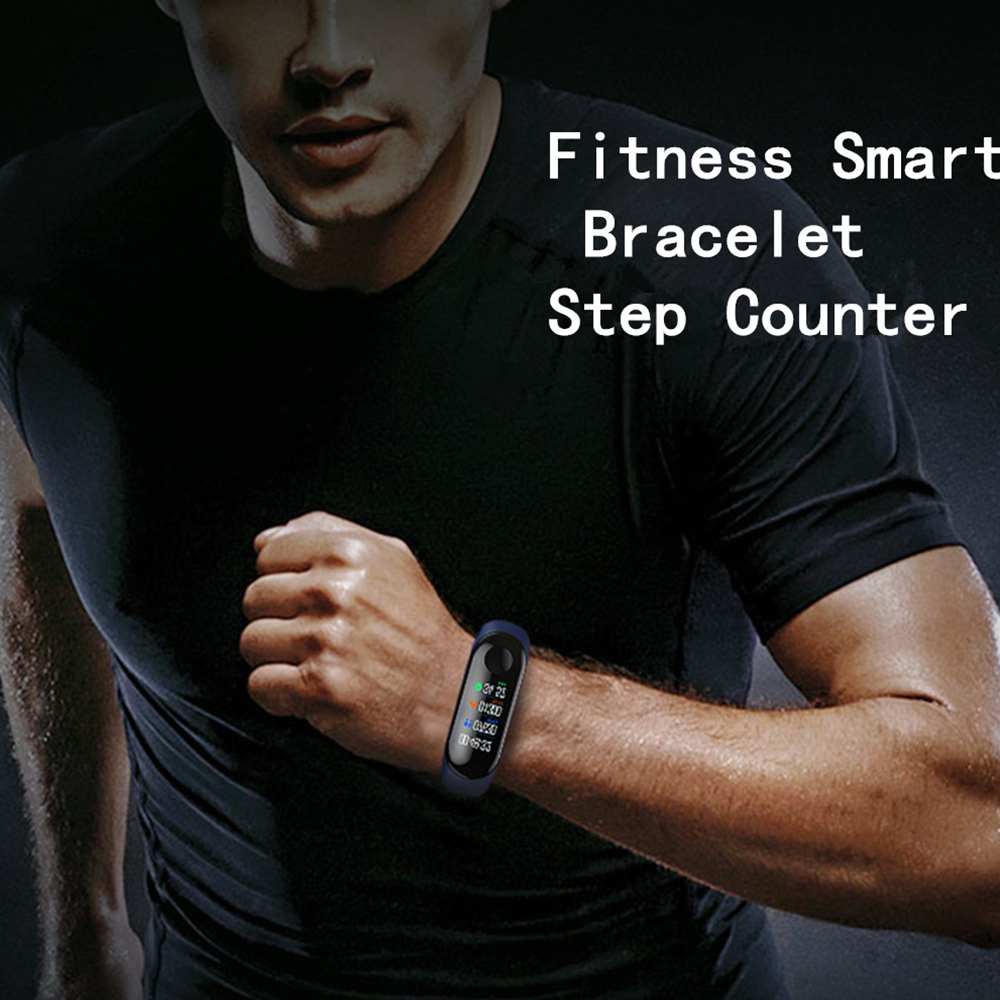LD tech Sport Smart watch smart Band Bracelet M3 Monitor Waterproof Smart Wristbands fitness Tracker