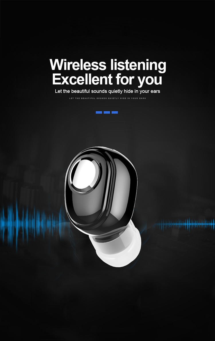 LD tech L15 Mini In-Ear Bluetooth 5.0 Earphone Sports HiFi Wireless Headset With Mic