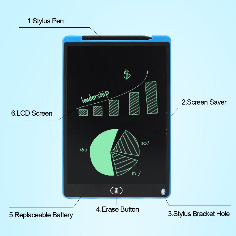 LD tech 8.5 Inch Portable Smart LCD Writing Tablet Electronic Notepad Handwriting Pad Board
