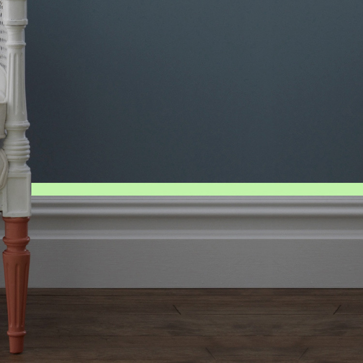 LD Tech Luminous Band Baseboard Wall Sticker Living Room Home Decor Glow in the dark Strip Stickers