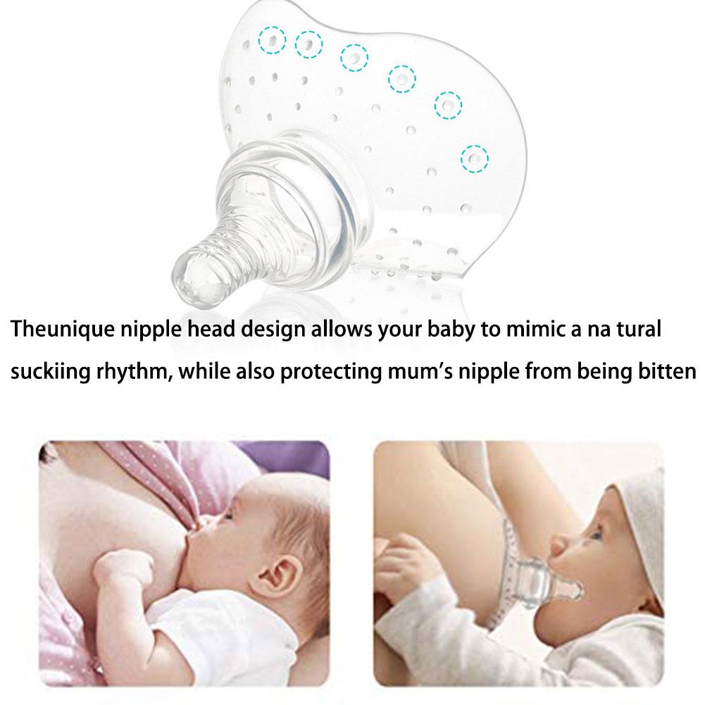 LD Tech Silicone Nipple Protectors Feeding Nipple Shields Protection Cover Breastfeeding Nipple