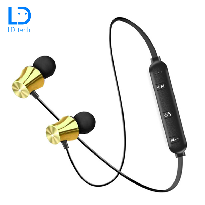 LD Tech Magnetic Bluetooth Earphones Sports Waterproof Earbuds Headset For iPhone Samsung Phones