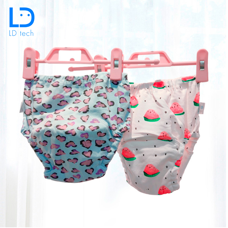 LD Tech Sales Baby Cotton Training Pants Panties Baby Diapers Reusable Cloth Diaper Nappies Washable