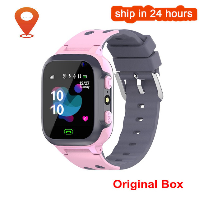 2020 kid call Kids Smart Watches for children SOS Antil-lost Waterproof Smartwatch Baby 2G SIM Card