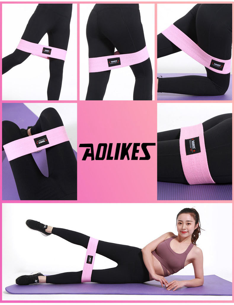 Indoor Sports Hip Circle Loop Resistance Band Workout Exercise for Legs Thigh Glute Butt Squat