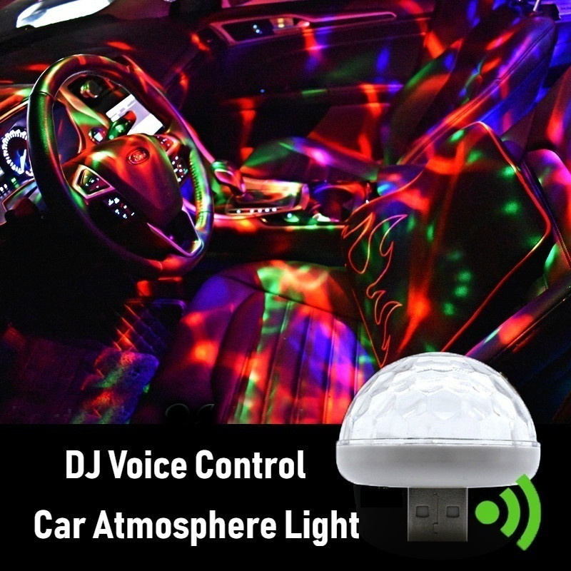 Interior Accessories Color USB LED Car Interior Lighting Kit Atmosphere Light Neon Colorful