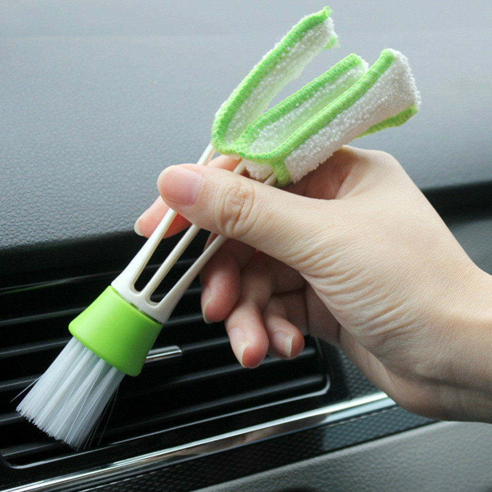 Car Cleaning Brush Air Conditioner Vent Slit Clean Brush Detailing Dust Removal Tools & Equipment