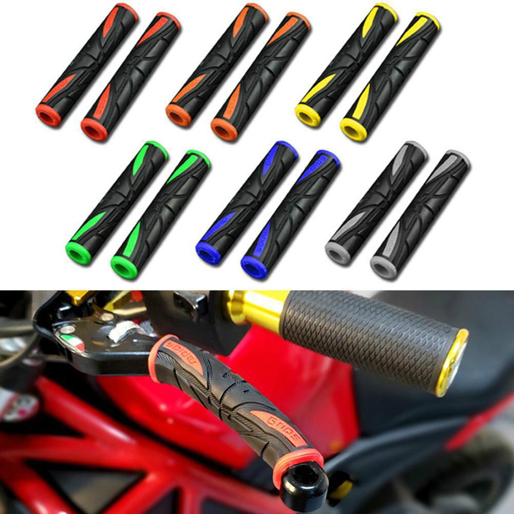 2pcs Motorcycle Handlebar Brake Lever Grips Protector Rubber Soft Motorcycle &amp; Powersports