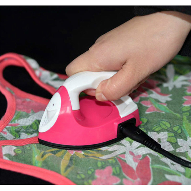 Mini Electric Iron Portable Travel Crafting  DIY Craft Hot Fix Clothes Other Smart Home Products
