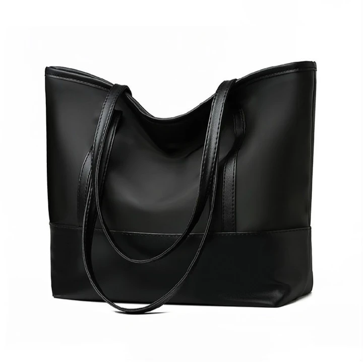 CALLA Handbags for Ladies PU Leather Large Square Bags for Women New women's bag, nylon canvas bag, Korean version, simple waterproof oxford cloth casual shoulder bag, large portable bag